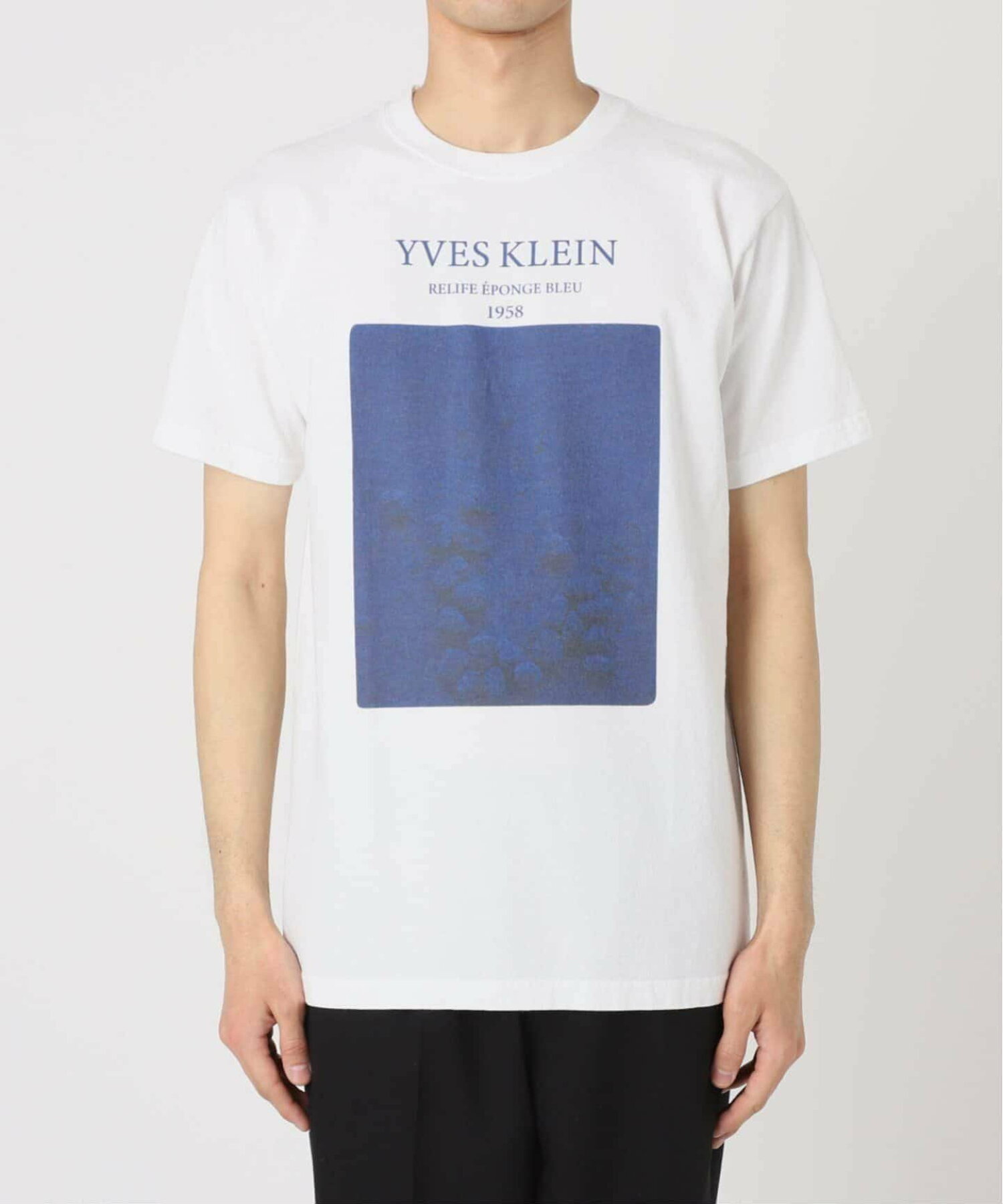 《再入荷》YVES KLEIN【イヴ クライン】別注 グラフィック プリント Tシャツ